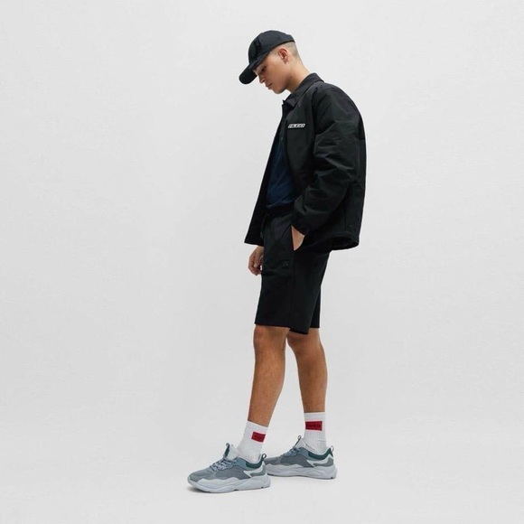 HUGO • Leon Runn Trainers Blue - Picture 7 of 9